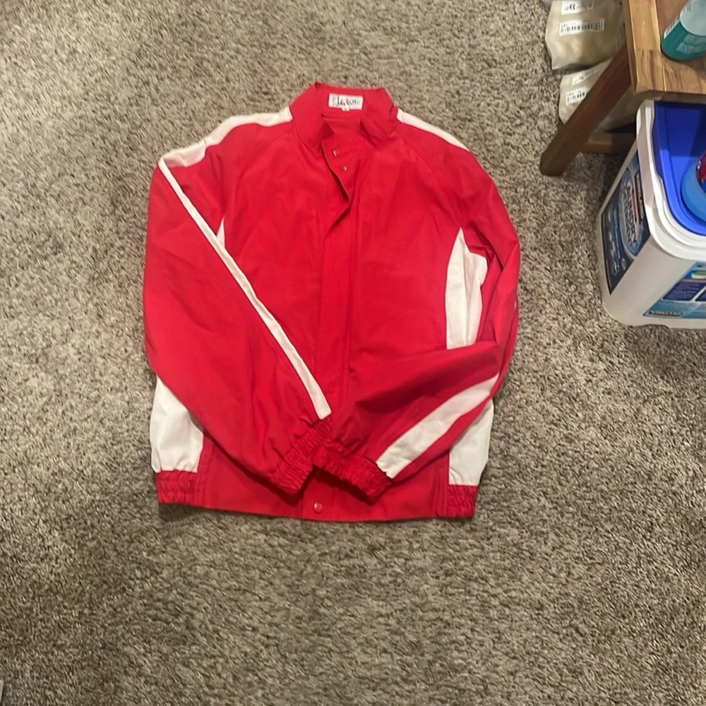 Red Track Jacket - Picture 2 of 5